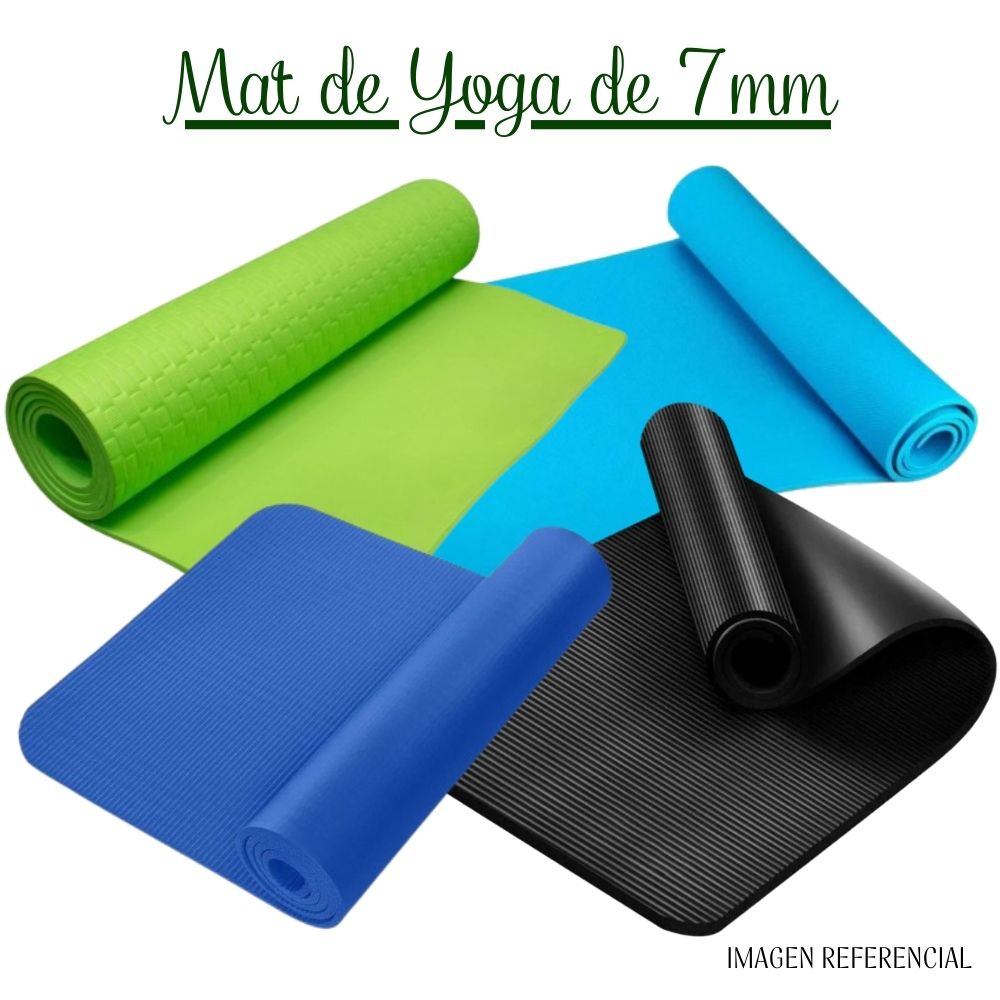 Mat de Yoga de 7mm para hacer Ejercicios
