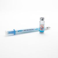 Rompe Ampolla Tipo Lapicero con Sello Celeste