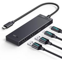 Ugreen Hub 4 En 1 Puertos 2x USB-C 3.2 2x USB-A 3.0 TD CM806 - 35583
