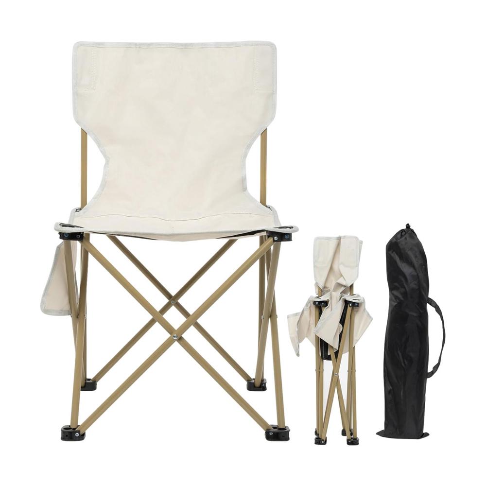 Silla Plegable De Camping Playa Piscina Terraza Blanco