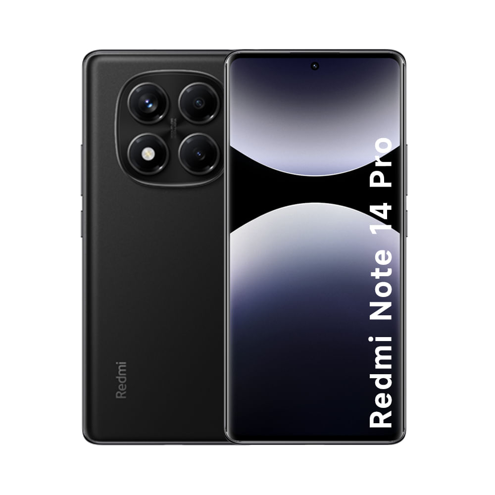 Celular Xiaomi Redmi Note 14 Pro 5500mAh 8GB 256GB  Negro