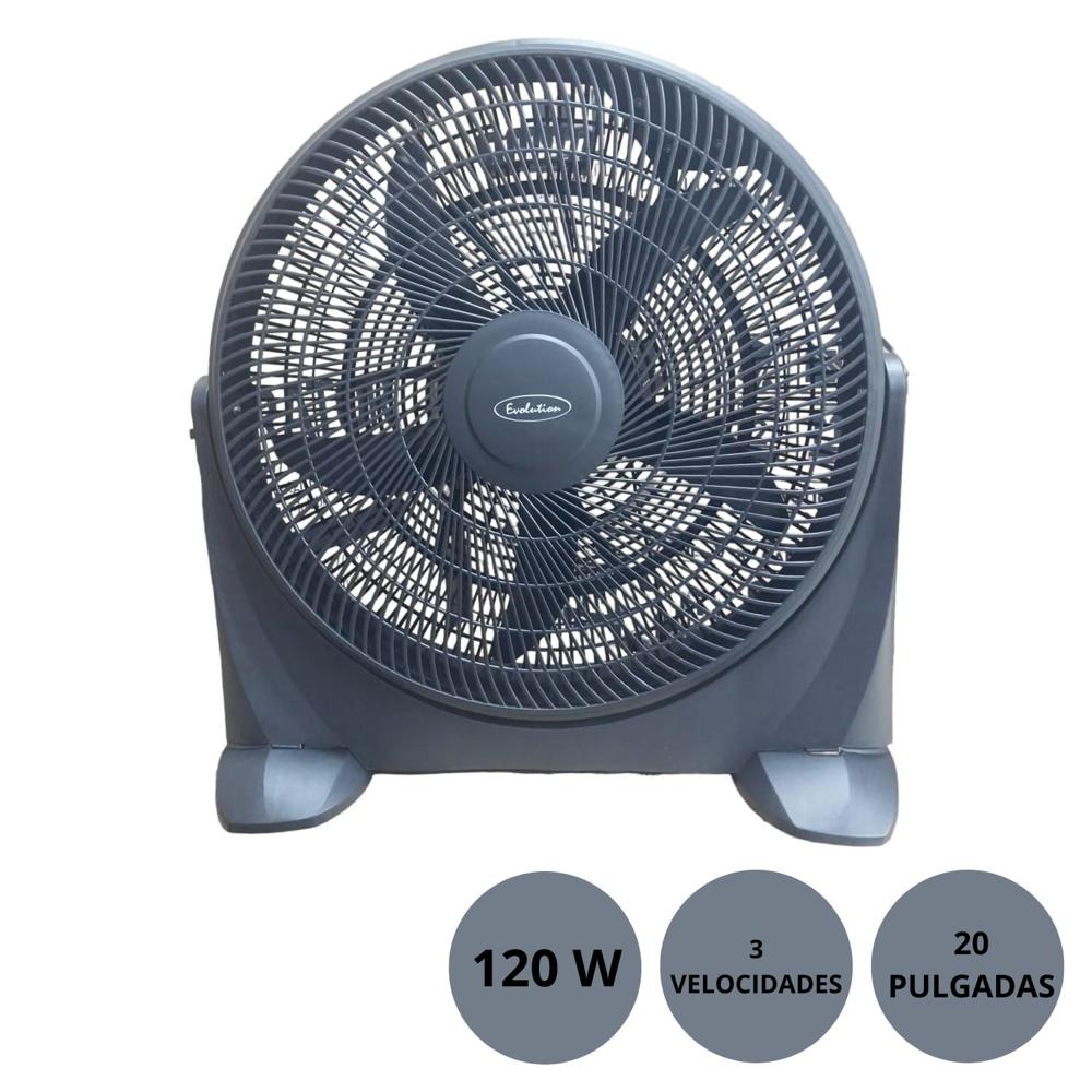 Ventilador de Piso EVOLUTION EFF20 03 Velocidades 120 Watts