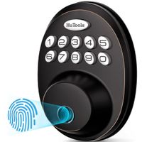 Hutools cerradura inteligente con huella dactilar y teclado