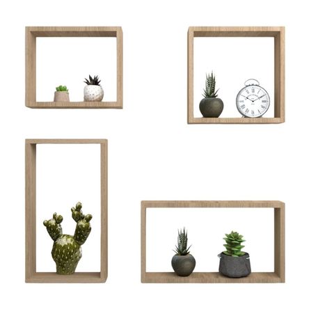 Set de 4 repisas Zeus Rovere Tuhome