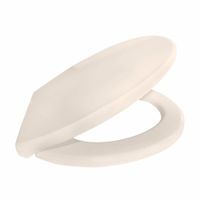 Asiento de inodoro redondo Elite Bone Orange