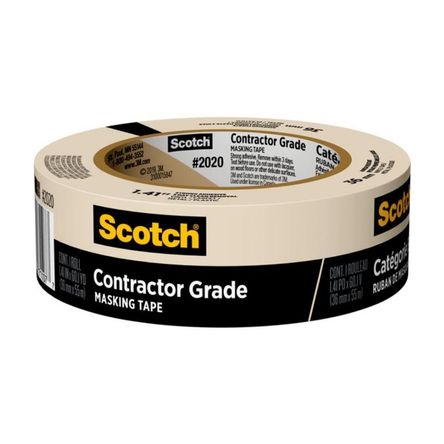 Cinta de Papel Scotch 3m Masking Profesional 36mmx55m Cinta de Papel Scotch 3m Masking Profesional 36mmx55m
