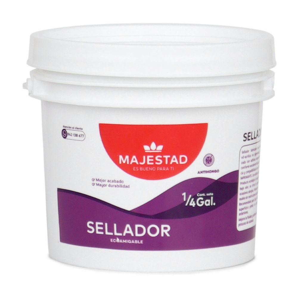 Sellador Majestad 1/4gl Sellador Majestad 1/4gl