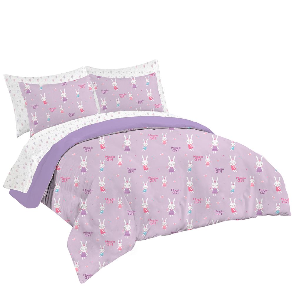 Set Edredón OI25 Micro Niña Hada Conejita 2 Plazas