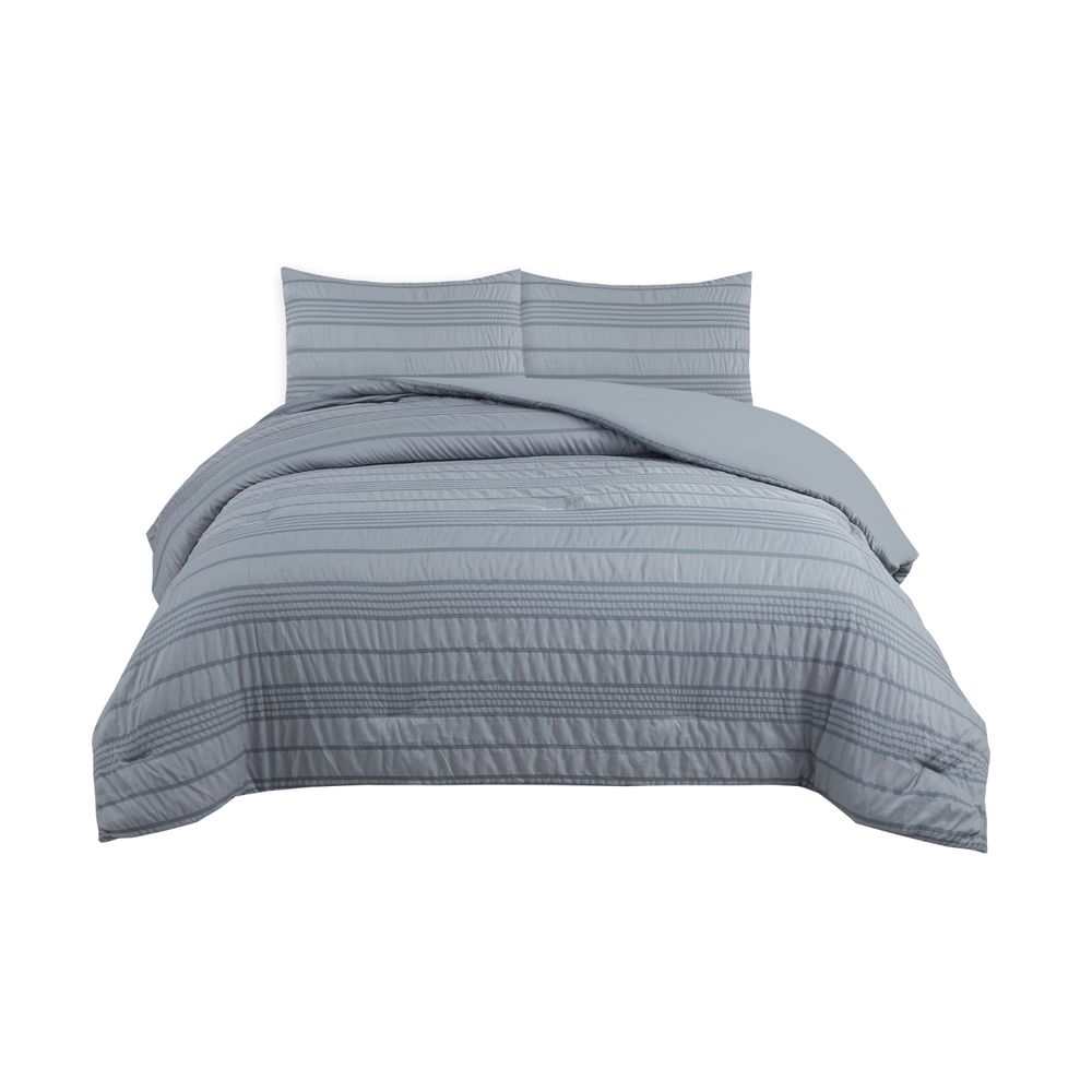 Edredón OI25 Fila Queen Gris