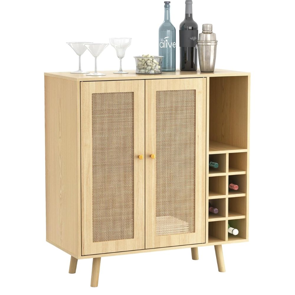 Mueble Aparador Bar con Ratan Romeh Duna Muebles Bonno