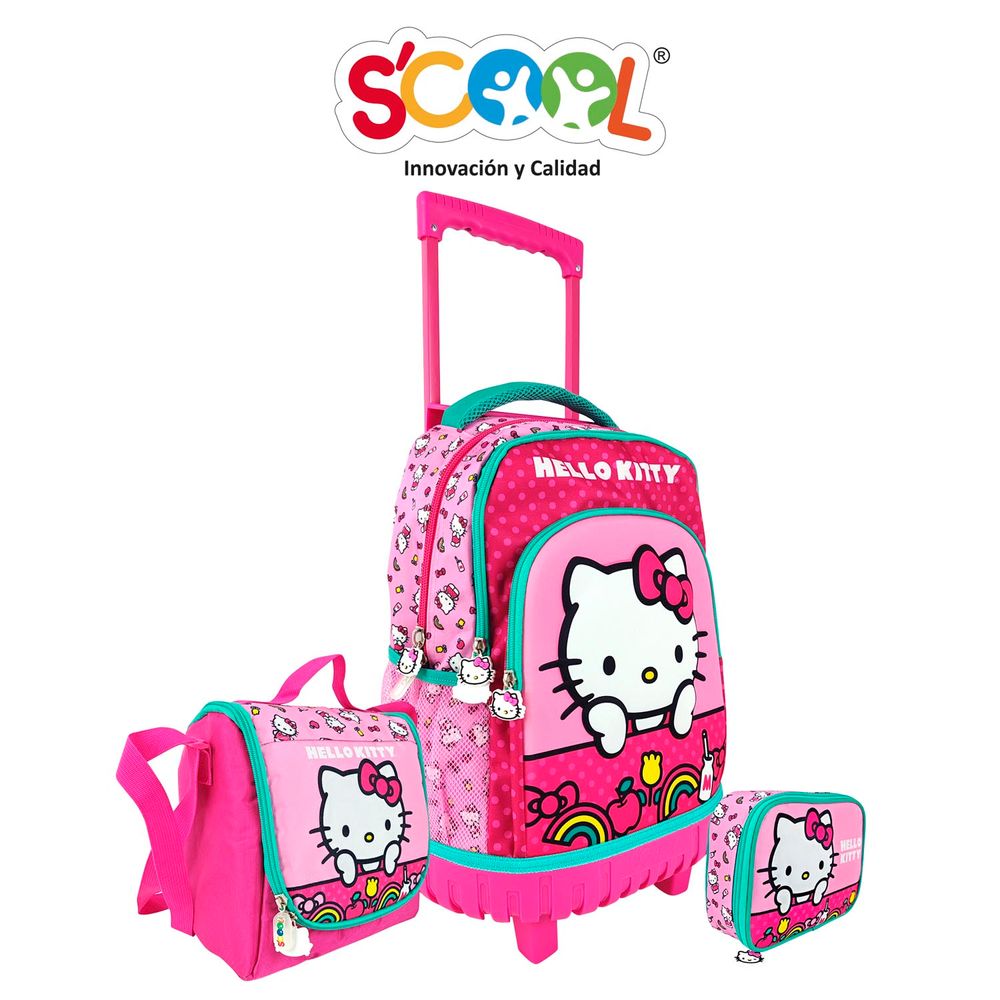 Y Cartuchera Loncheras Y Mochilas Para Niños Mochila Hello Kitty