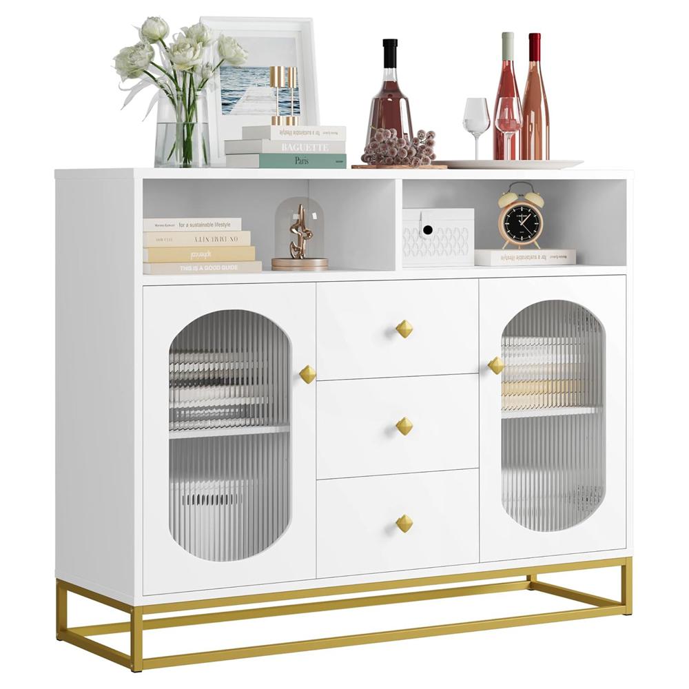 Mueble Aparador Amore Home Brenda con Patas de Fierro