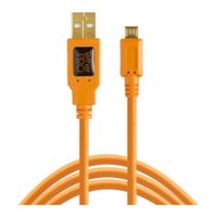 Cable Tether Tools USB 2.0 Tipo A a USB Micro-B con 5 Pines (4.6 metros)