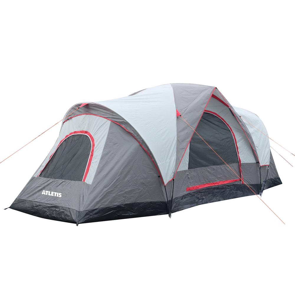 Carpa 8 P Camping Outdoor Gris