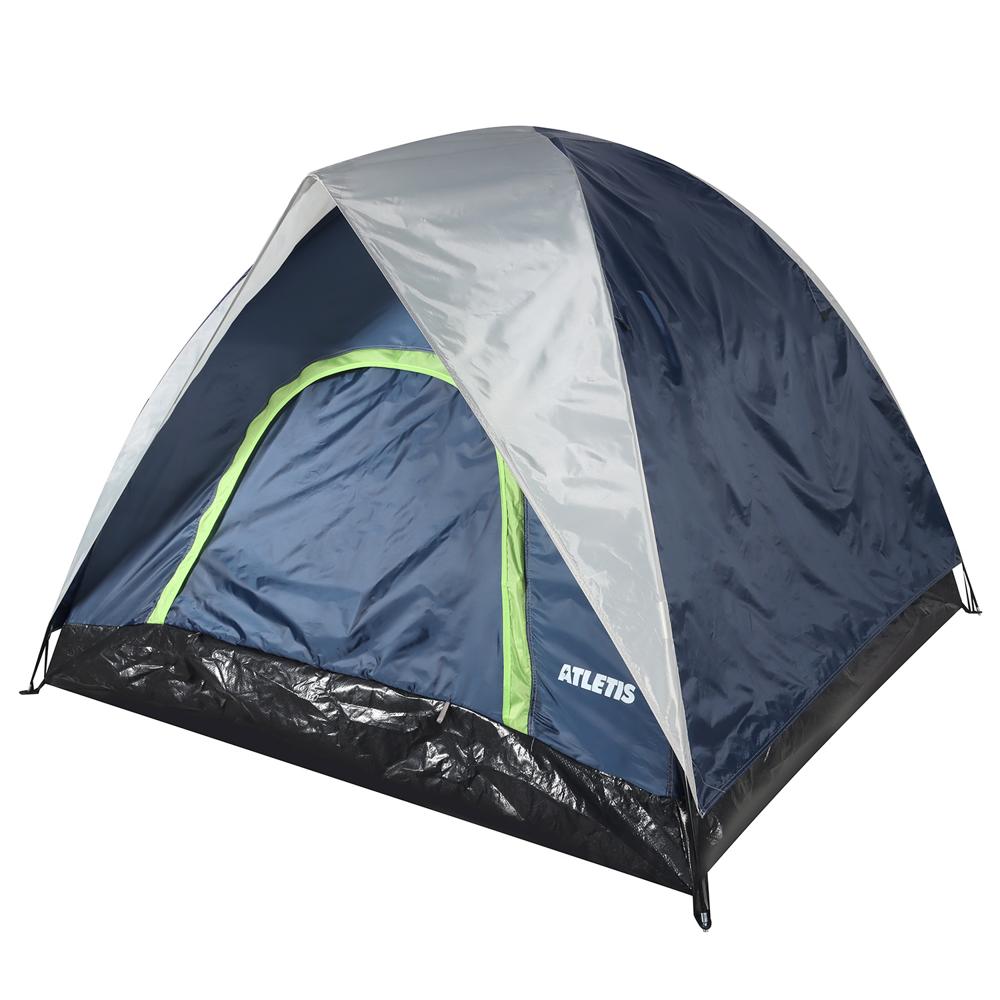 Carpa 4 P Camping Outdoor Azul