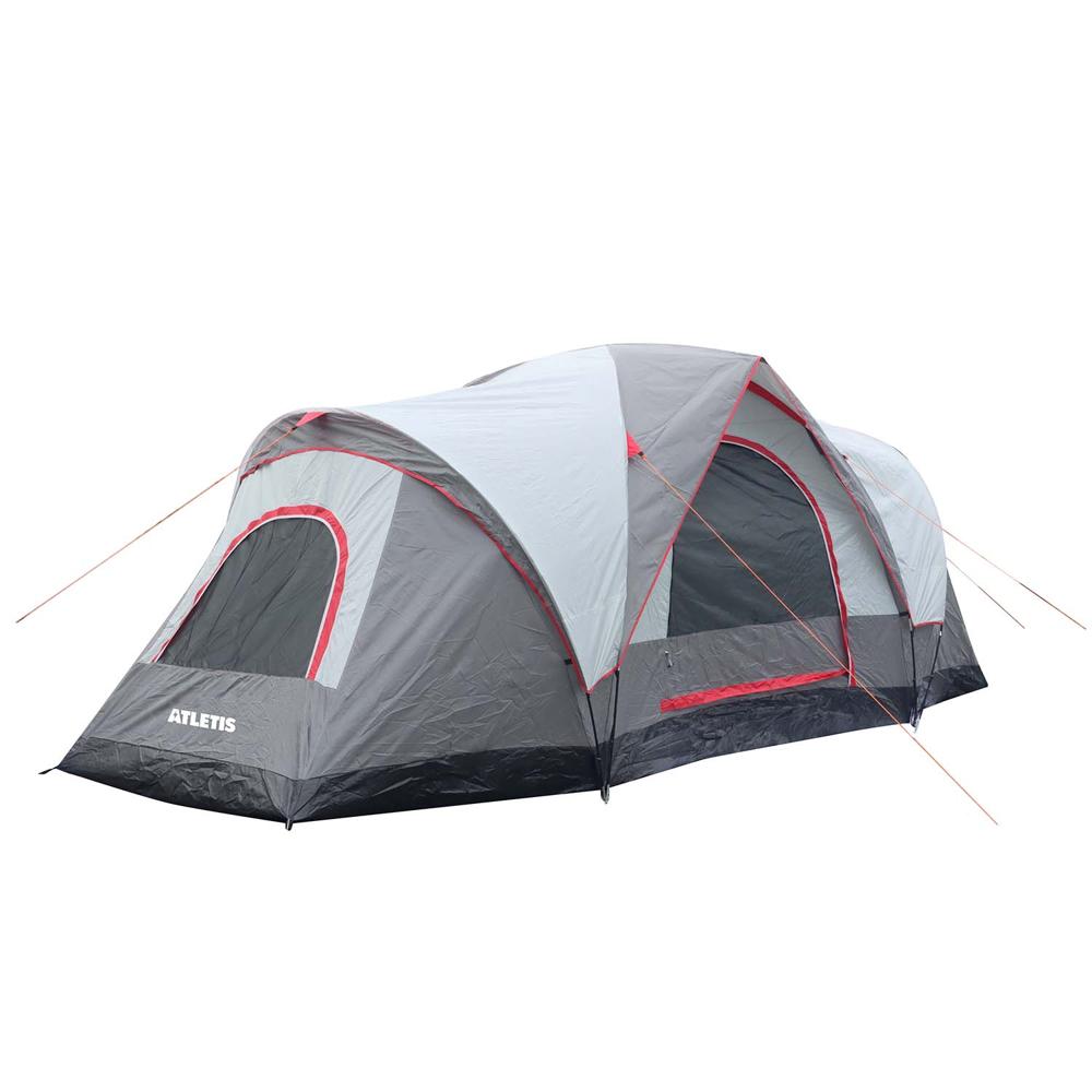 Carpa 6 P Camping Outdoor Gris