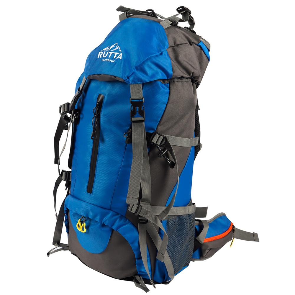 Mochila Camping 50 Litros Azul