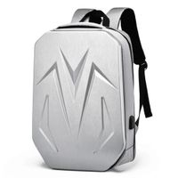 Mochila Gamer Vendetta Antirrobo Spirit Armor Series Portalaptop 17 Con USB Y Audio Plateado