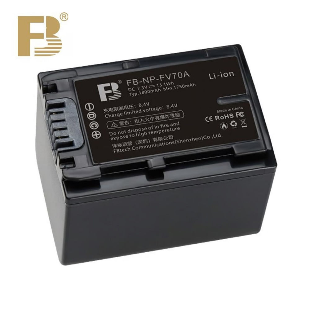 Bateria Np-Fv70a 2060 Mah Fb
