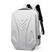 Mochila Gamer Start Antirrobo Spirit Armor Series Portalaptop 17 Con USB Y Audio Plateado