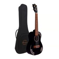 Ukelele Concierto Black Edition Panther