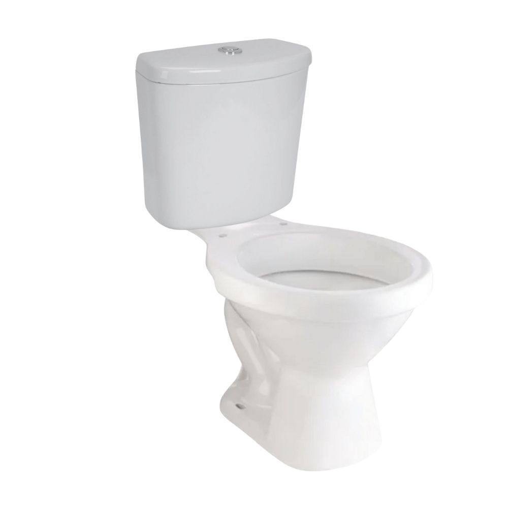 COMBO Tanque para inodoro Rapid Jet Premium Blanco Trebol + Taza Universal Trebol Blanco Sdw