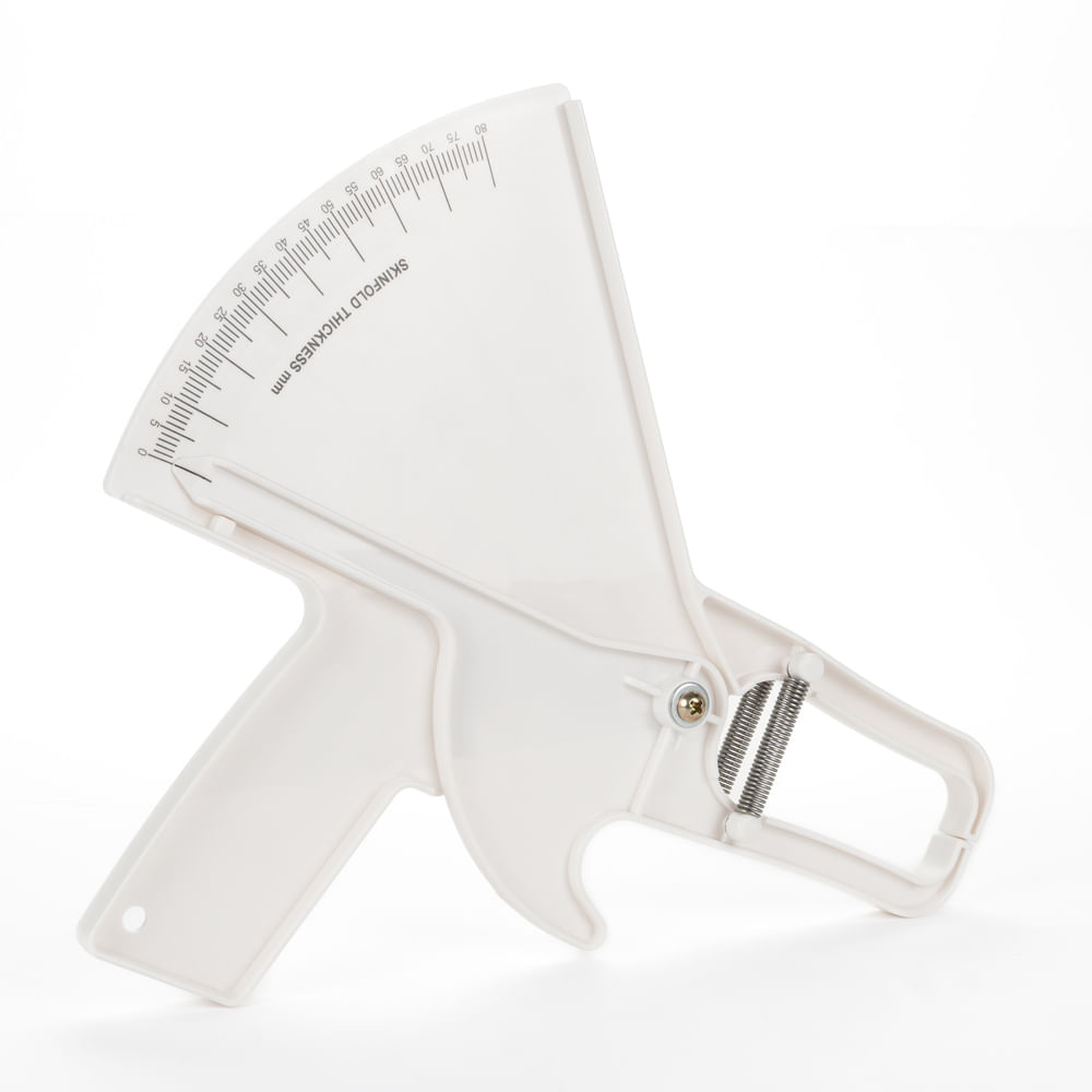 Adipómetro Plicómetro Medidor de Grasa Corporal Slim Guide Blanco