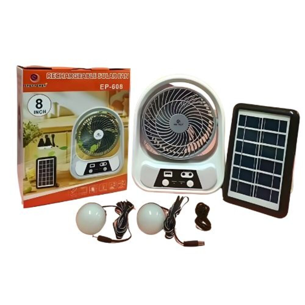 Ventilador Solar Multifuncional