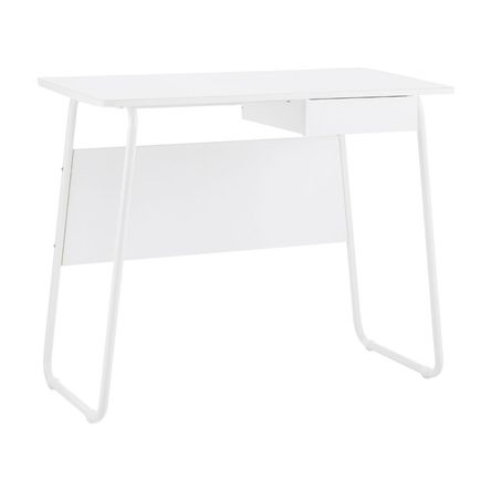 Escritorio Melamina Martina Blanco de 92 cm Orange