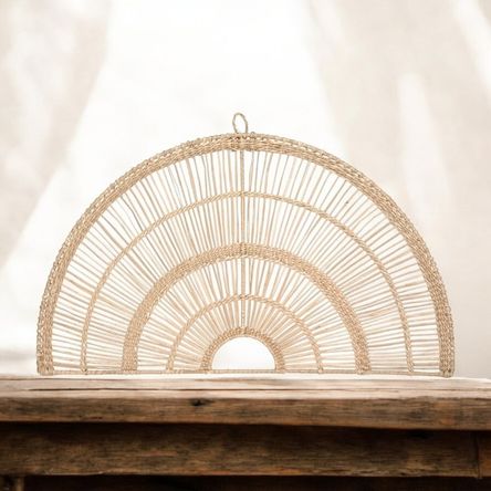 Deco Mural en fibra natural 60x35cm Atmosphera