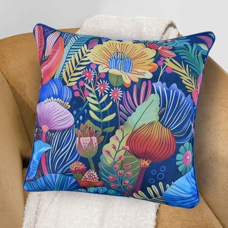 Cojín Estampado Terraza Orange Modelo 57F36M03283 Multicolor Cojín Estampado Terraza Orange Modelo 57F36M03283 Multicolor