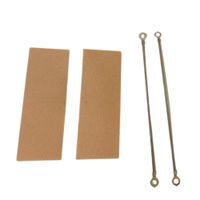 Resistencia/Teflón Repuesto de Selladora de 10cm - (2 juegos)