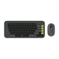 Kit Logitech Pop Icon Combo Bluetooth - Negro