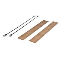 Resistencia/Teflón Repuesto Para Selladora 40cm Marca Opalux - (2 juegos)