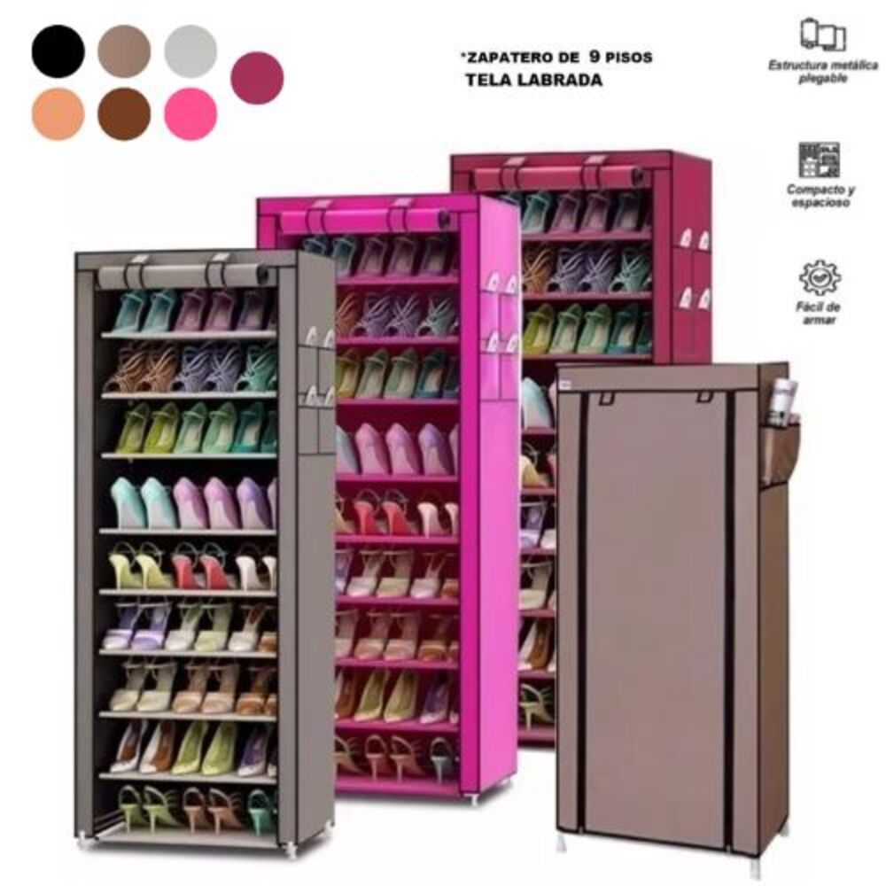 Zapatera Organizador de 9 Niveles Aleatorio