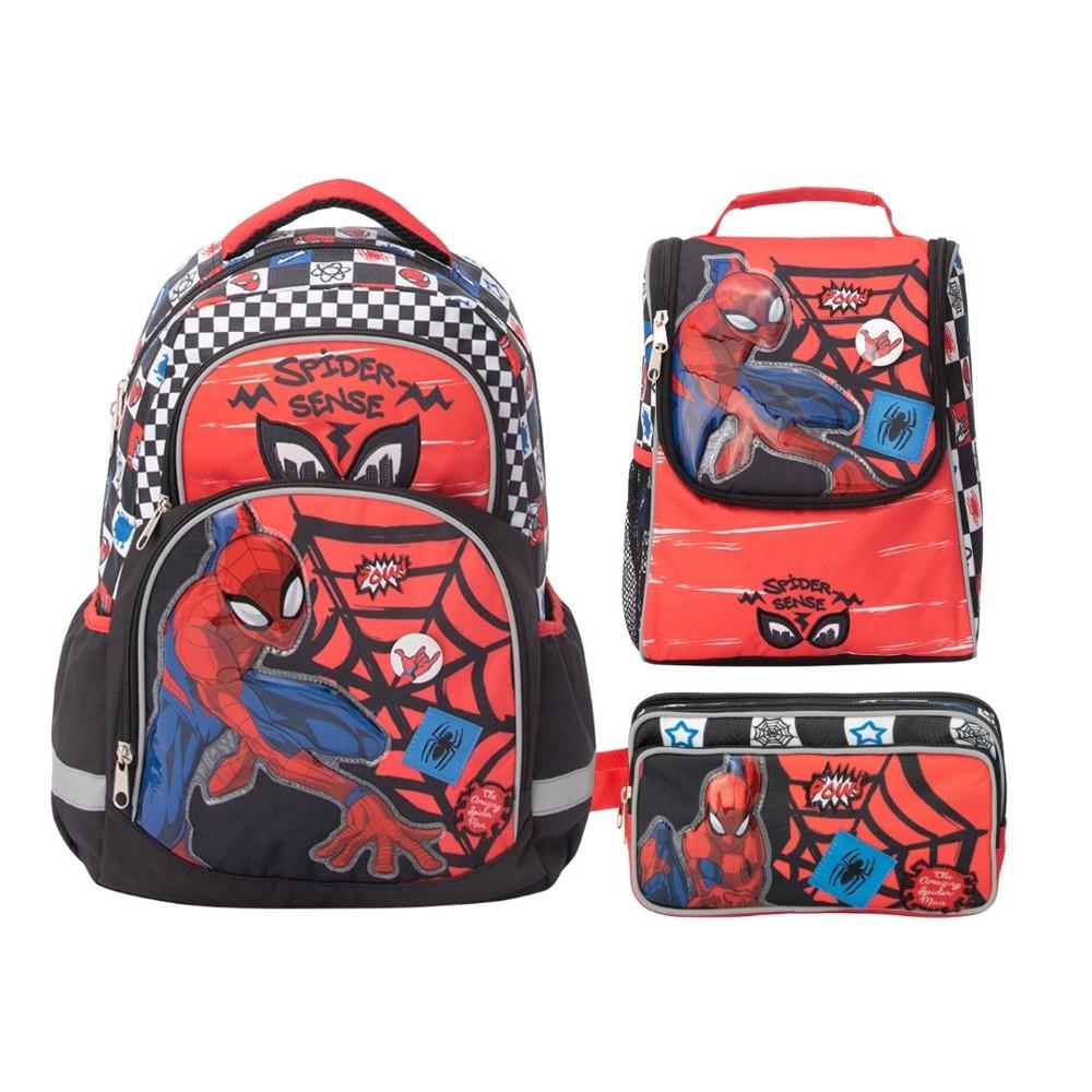 Pack Escolar Mochila Oficio Premium Disney Spiderman 2 - Promart