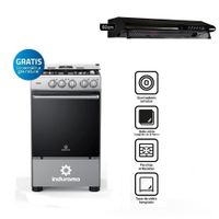 Combo Indurama Cocina Fontana y Campana CEI-602NE