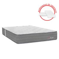 Colchón Forli Pocket 2 Plazas + 2 Almohadas + 1 Protector