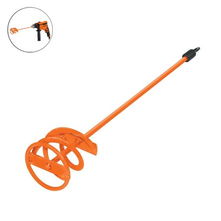 Revolvedor mezclador de pintura 40cm Truper