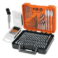 Kit adaptador magnetico brocas y puntas para taladro 106 Pzas Truper