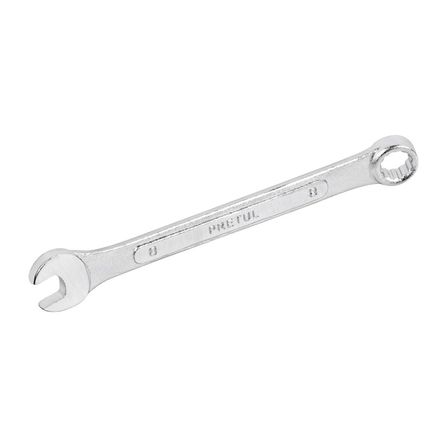 Llave  mixta combinada 8 mm x 120 mm de largo, Pretul