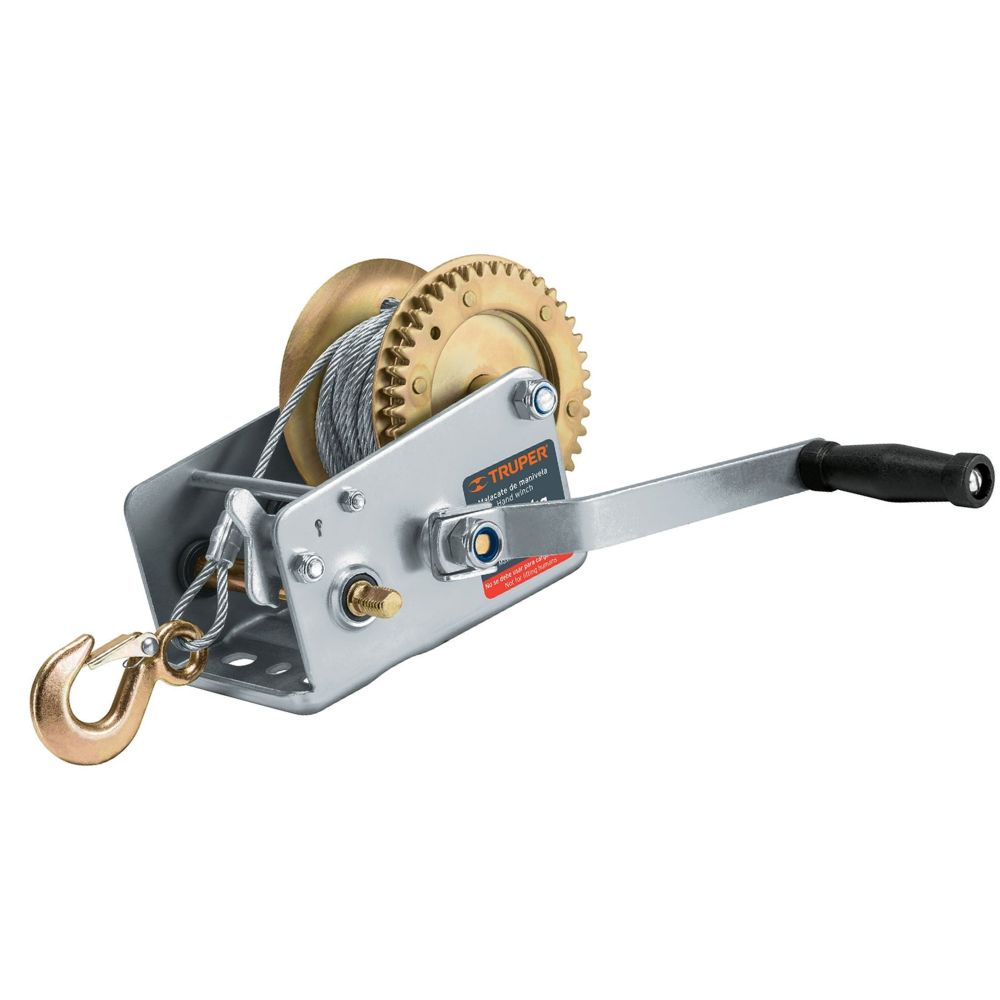Tecle Templadora ratchet 1100 kg con cable, truper Tecle Templadora ratchet 1100 kg con cable, truper