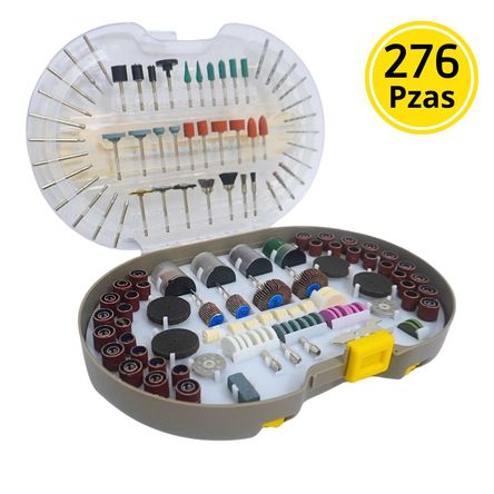 Kit de accesorios multipropósito piedras montadas 276 Piezas, UYUSTOOLS Kit de accesorios multipropósito piedras montadas 276 Piezas