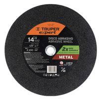 Disco de corte metálico 14"" x 3 mm , truper Expert