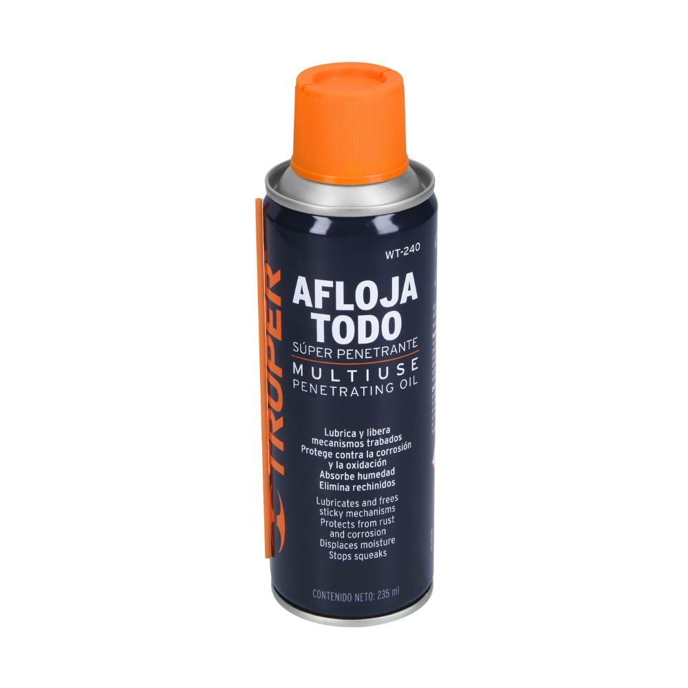 Aceite aflojatodo 235 ml (8 oz)truper Aceite aflojatodo 235 ml (8 oz)truper