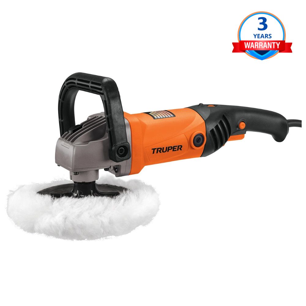 Pulidora orbital profesional 7Pulg 1200W Truper Pulidora orbital profesional 7Pulg 1200W Truper