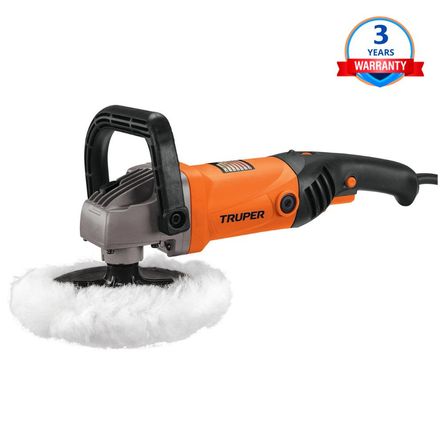 Pulidora orbital profesional 7Pulg 1200W Truper