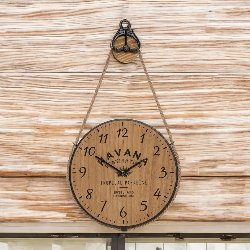 Reloj estilo vintage 40cm Mdf Atmosphera