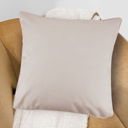 Cojín de color entero Miel Beige 45x45cm Orange Cojín de color entero Miel Beige 45x45cm Orange