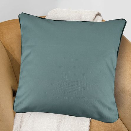 Cojín de color entero Verde Eucalipto 45x45cm Orange Cojín de color entero Verde Eucalipto 45x45cm Orange
